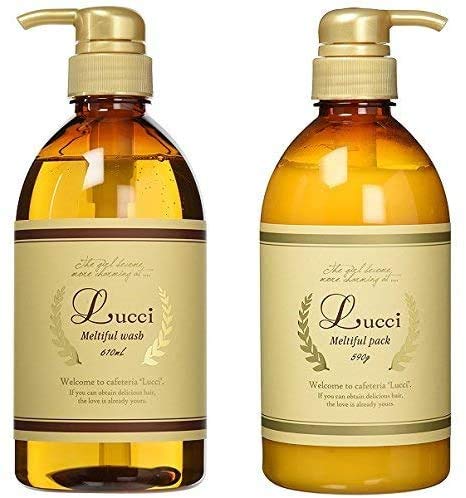 【セット】 フォードヘア ルッチ メルティフルウォッシュ 610 & メルティフルパック 590g 【シャンプー&トリートメント】