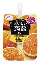 たらみ おいしい蒟蒻ゼリー みかん味 150g ×6個 パック