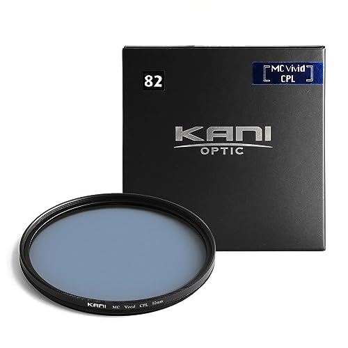 黒枠/82mm/K12049・Size:82mm・パッケージ個数:1・光の反射の調節だけでなく、青色や緑色をさらに色鮮やかにするCPLフィルター・CPLフィルターと色彩強調フィルターの2つの役割を1枚のフィルターで実現・商品名称: MC Vivid CPL 82mm (品番: K12049)・フィルター枠径: 82mm・外形寸法: φ85mm 枠厚5.5mm / 本体重量: 約36g