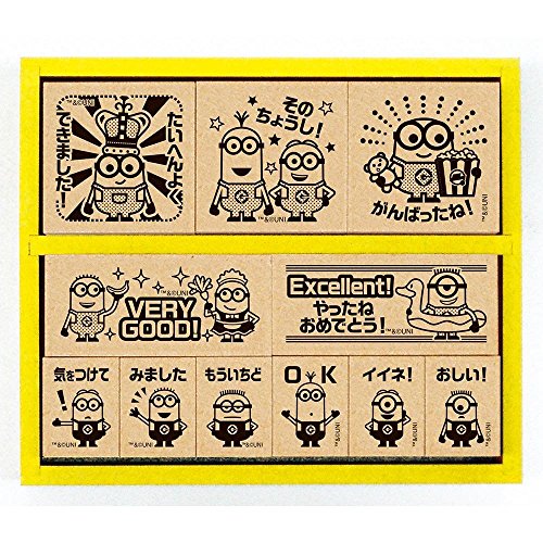 Rakuten - ビバリー ミニオンズ スタンプ はんこ 木製ごほうびスタンプ SDH-109
