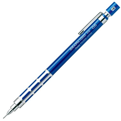 Set - ぺんてる シャープペン グラフ1000CS XPG1005CSC ブルー