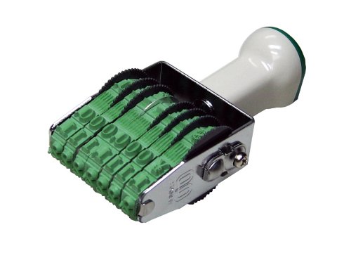 サンビー スタンプ 回転印 テクノタッチ 金銭用7連 明朝体 3号 TK-K37