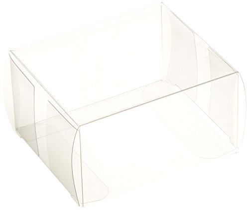 シモジマ ヘイコー 箱 クリスタルボックス V-6 6x7x4cm 10枚 006834401