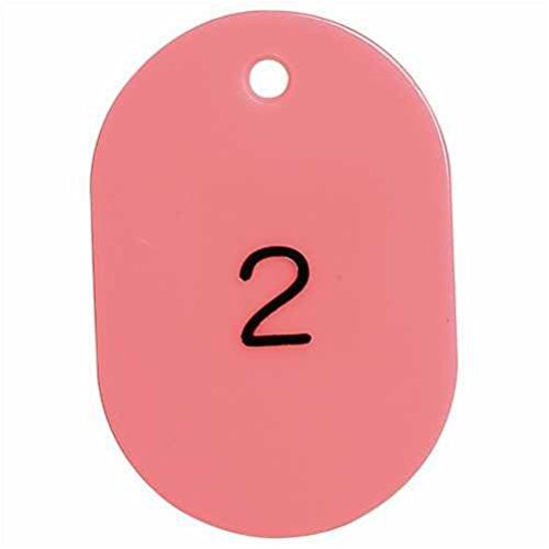 西敬 番号札 小 番号入り1~50 ピンク BN-S1P