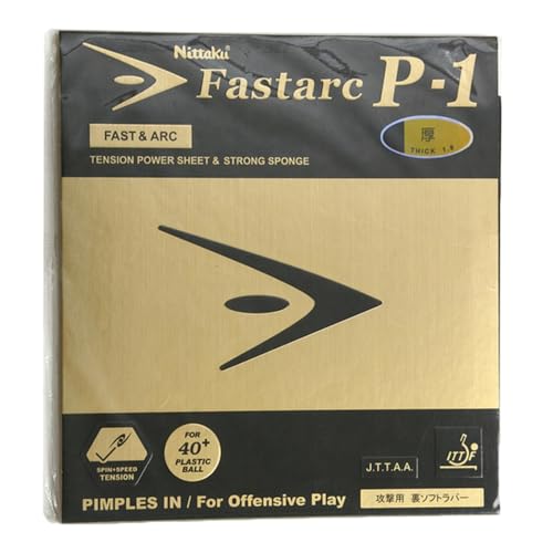 ニッタク(Nittaku) 卓球用裏ソフトラバー ファスターク P-1 テンション系 NR-8719 ...