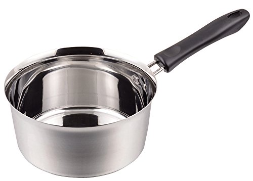 パール金属 雪平鍋 20cm IH対応 注ぎやすい ステンレス鍋 メイドインジャパン 日本製 HB-1889 シルバー