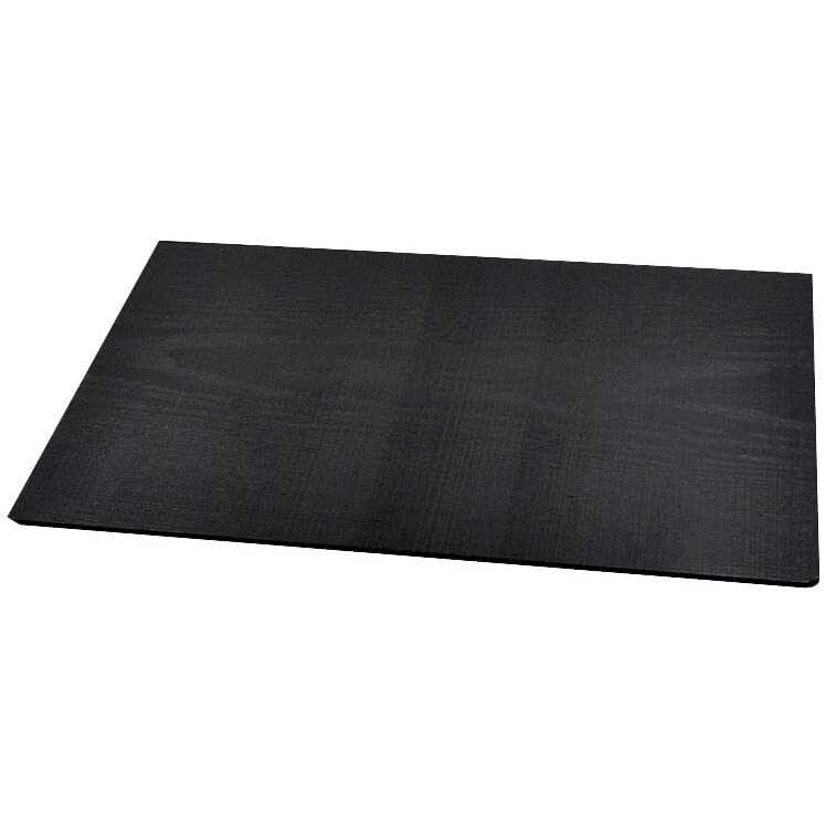 セラミック藍 長角ランチョンマット 黒 42cm 22101