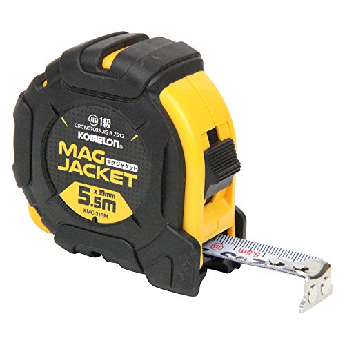 Komelon コメロン コンベックス マグジャケット 19 テープ幅19mm 5.5M KMC-31RM