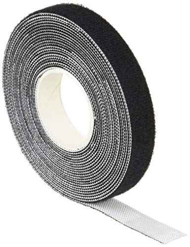 TRUSCO(トラスコ) マジックバンド結束テープ 黒 10mm×3m 1mm厚 MKH1030BK