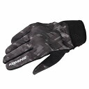 コミネ(KOMINE) バイク用 グローブ プロテクトライディングメッシュグローブ Plaid Black L GK-233 1231 春夏秋向
