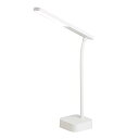 ソニック デスクライト ユートリムエル LED スリム USB充電式 ホワイト UL-6588-W