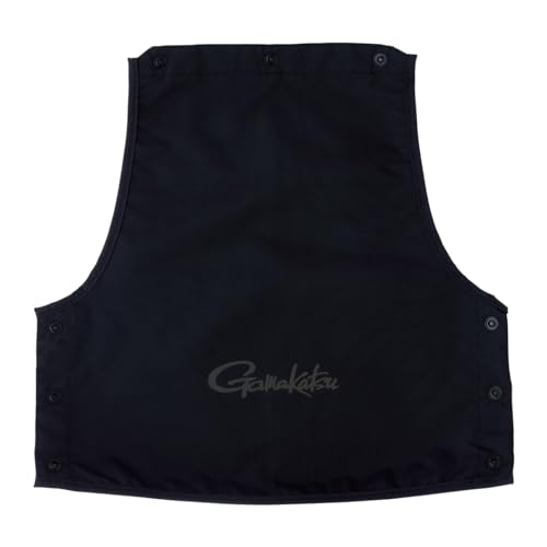 がまかつ(Gamakatsu) フローティングベスト GM2193 背中取外生地 ブラック L