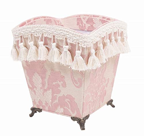 Jennifer Taylor ジェニファーテイラー 【 脚付 ダストボックス 】 カルトナージュ タッセル ゴミ箱 エ..