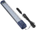 メルテック(meltec) LEDライト 明るさ2段階切り替えスイッチ付(LED球6コ点灯/全灯22コ) DC12V/24V共通 取付け:マグネ