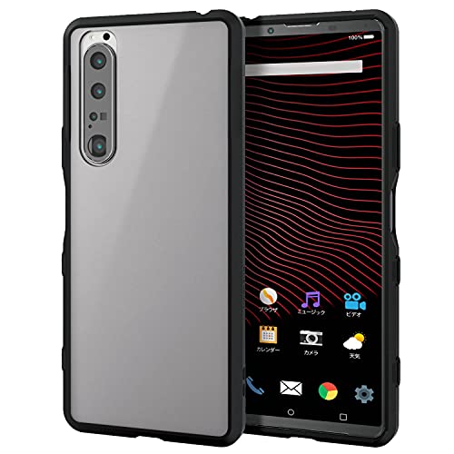 쥳 Xperia 1 III ϥ֥åɥ TOUGH SLIM 饹եդ ꥢ֥å PM-X212TS3BK