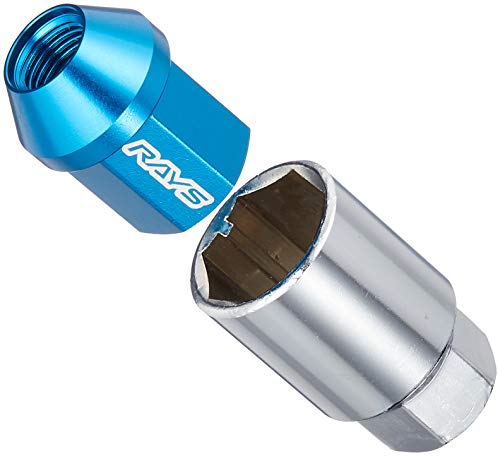 RAYS (レイズ) ジュラルミンロック&ナットセット L32 5H用 M12X1.25 ブルーアルマイト 74020001107BL