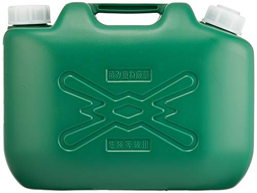 北陸土井工業 ヒシエス 軽油缶 10L(消防法適合品)ノズル付