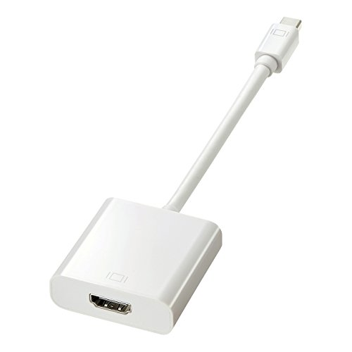 サンワサプライ(Sanwa Supply) ミニDisplayPort-HDMI変換アダプタ AD-MDPPHD01