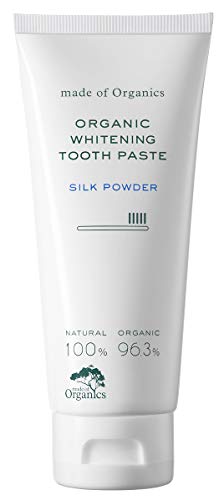 メイド・オブ・オーガニクス(made of Organics) ホワイトニングトゥースペイスト シルクパウダー100g 100g