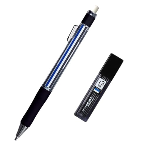 樂天商城 - トンボ鉛筆 マークシート用シャーペン 1.3mm モノワーク (MONO消し付きシャーペン・シャープ芯セット) HB 太芯 モノカラー PCB-
