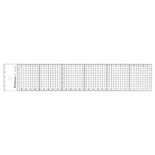 ステッドラー(STAEDTLER) カッティング用方眼定規 962 06-30 5mm方眼 30cm