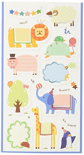 ナカバヤシ デコルーレ アルバムステッカー アニマル ATS-102-2