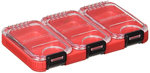 シマノ(SHIMANO) スタッフケース ファイアブラッド 2コマ レッド CS-102Q