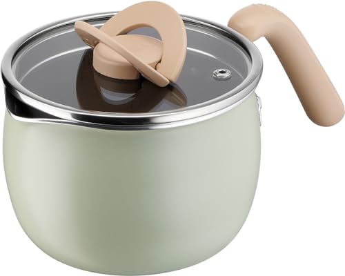 ティファール 片手鍋 14cm 1.8L ガス火専用 PFOAなどの有害物質不使用 こびりつきにくさ長持ち 「オプティスペース マルチポット ラ