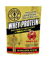 ゴールドジム(GOLD'S GYM) ホエイプロテイン ストロベリー風味 360g