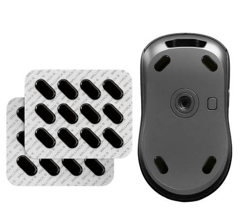 WALLHACK PTFE マウスソール ピルタイプ｜ゲーミングマウスのためのプレミアム汎用ソール｜布・ガラスマウスパッドどちらでもスムーズな滑