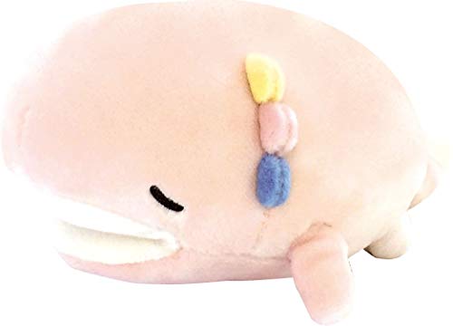 Rakuten - りぶはあとマスコットプレミアムねむねむアニマルズかむかむズウーパー(全長約19cm)ふわふわもちもち68843-23