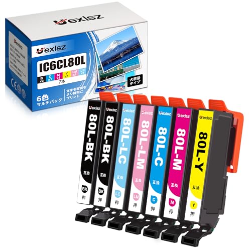 樂天商城 - Uexlsz IC6CL80L インク とうもろこし Epson用 インクカートリッジ エプソン 80l エプソン対応 epson インクカート