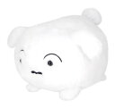 三英貿易(Sanei Boeki) クレヨンしんちゃん シロわたあめVer. (M) W20×D23×H16cm ぬいぐるみ SN48