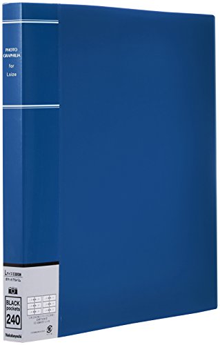 ナカバヤシ ファイル アルバム フォトグラフィリア L判 240枚収納 L3段6面ポケット ブルー PH6L-1024-B