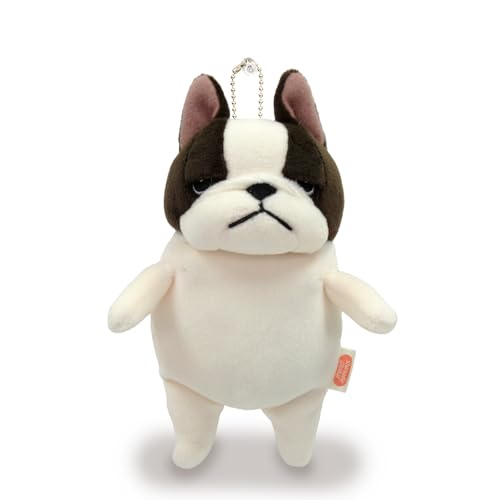 シナダグローバル(Shinada Global) もちシリーズ もちぶる パイド (mini) 7×5×14cm ぬいぐるみ ブルドッグ アニマ