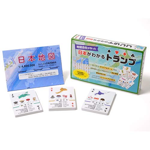 東京カートグラフィック 日本がわかるトランプ 紙製 CGTJ