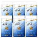 エリエール トイレットペーパー The エリエール 25m×72ロール(12ロール×6パック) ダブル パルプ100% こころ安らぐ香り
