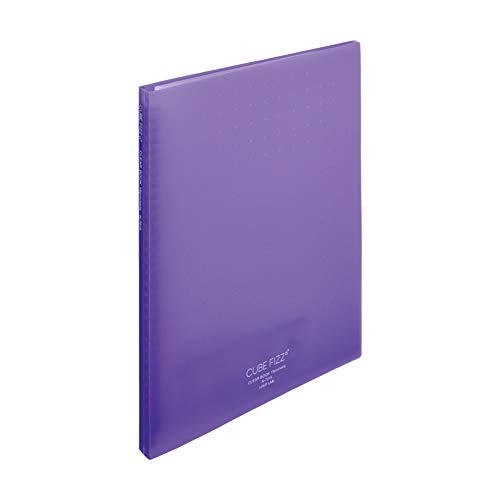 パープル/ポケット15枚/N7015-10・Color:パープルSize:ポケット15枚・パッケージ個数:1・【商品】表紙が360°折り返せるクリヤーブック・【仕様】A4S／15ポケット（30穴）・【ポケット最大収容枚数】25枚・【材質】表紙・ポケット／ポリプロピレン（表紙生地厚0.75mm）、とじ具／ポリカーボネート・ポリプロピレン・【サイズ】T311×Y242×S18mm背表紙が付いているのに360°折り返して使えます。 プレゼンなどの資料提示に便利。 開けるときはとじ具下部のボタンを押すと開きます。 閉じるときはリングを順番にリングをつまむだけで閉じられます。
