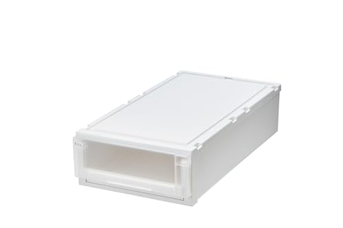 天馬 収納ボックス フィッツケースアドバンス 幅39×奥行74×高さ18cm 押入れ 収納ケース たわみにくい 衣装ケース 日本製 再生材配合