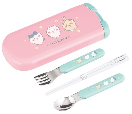 OSK 箸 16.5cm スプーン フォーク 引フタ トリオ セット ちいかわ CKW No.5 日本製 抗菌 食洗機 対応 CT-20