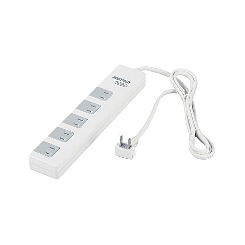バッファロー BUFFALO 2ピン式電源タップ 10個口タイプ 雷サージ防止/集中スイッチ付 1.5m ホワイト BSTAPSD21015WH バッファロー BUFFALO 2ピン式電源タップ 10個口タイプ 雷サージ防止/集中スイッチ付 1.5m ホワイト BSTAPSD21015WH