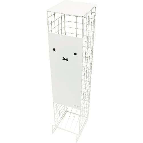 オカトー(Okato) DickBuruna トイレットペーパーストッカー 5ロール 顔だけミッフィー miffy 幅13×奥行17×高さ60c