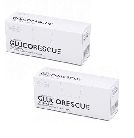 アークレイ株式会社 グルコレスキュー (ブドウ糖補給ゼリー) 25g×5包 2箱セット