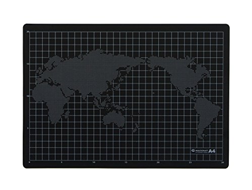 Scissors - 角利産業(Kakuri Sangyo) マルチクラフト カッターマット A4 (225×320×2mm) CMGB-4 グレー