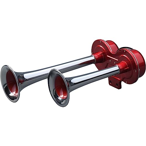 樂天商城 - ジェット・イノウエ(Jet Inoue) 電子ヤンキーホーン 2連 12V505861 ワインレッド