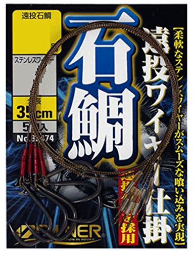 OWNER(オーナー) 遠投石鯛ワイヤー仕掛 16号