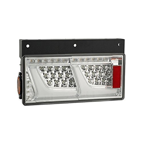 KOITO(小糸製作所) オールLEDリアコンビネーションランプ2連 シーケンシャルターン クリアVer. 左用 トラック用 LEDRCL-24