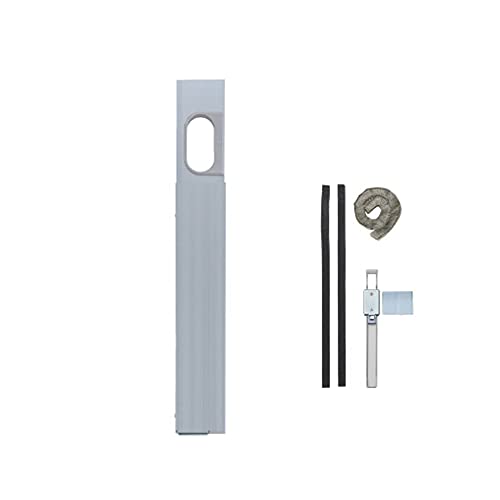 日晴金属 エアコン配管用 アルミ窓パネル シルバー 550〜820mm C-MP8-S