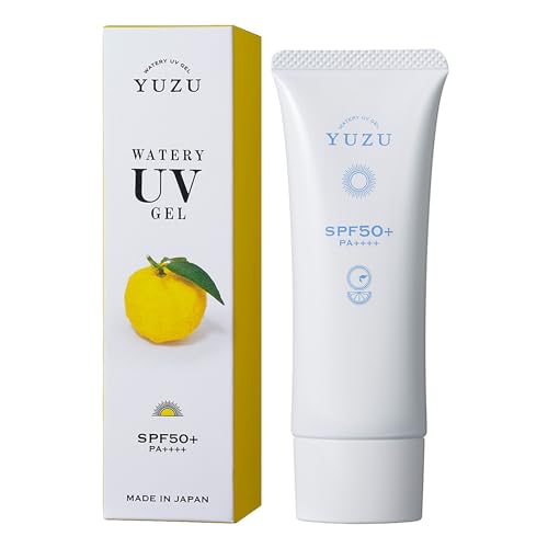YUZU ウォータリーUVジェル(40g)デイリーアロマジャパン 日本製 柚子 ゆず 日焼け止め 柑橘系 SPF50+ P..