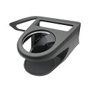 槌屋ヤック(Tsuchiya Yac) 車種専用品 スバル VN系 レヴォーグ 専用 エアコン ドリンクホルダー 運転席用 ブラック/シルバー